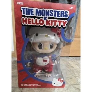 AUTHENTIC THE MONSTERS × HELLO KITTY - VINYL PLUSH DOLL TOY GIFT NEW IN HAND